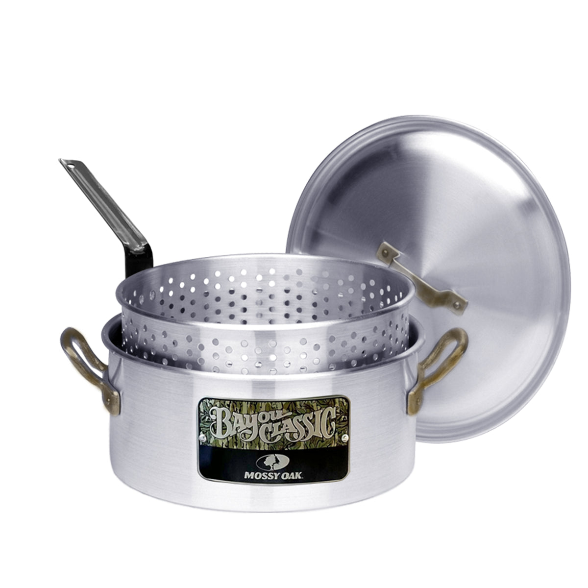 Mossy Oak 14-qt Aluminum Fry Pot with Lid