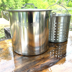 40-qt Stainless Outdoor Boil Kit