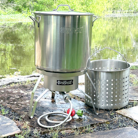 40-qt Stainless Outdoor Boil Kit