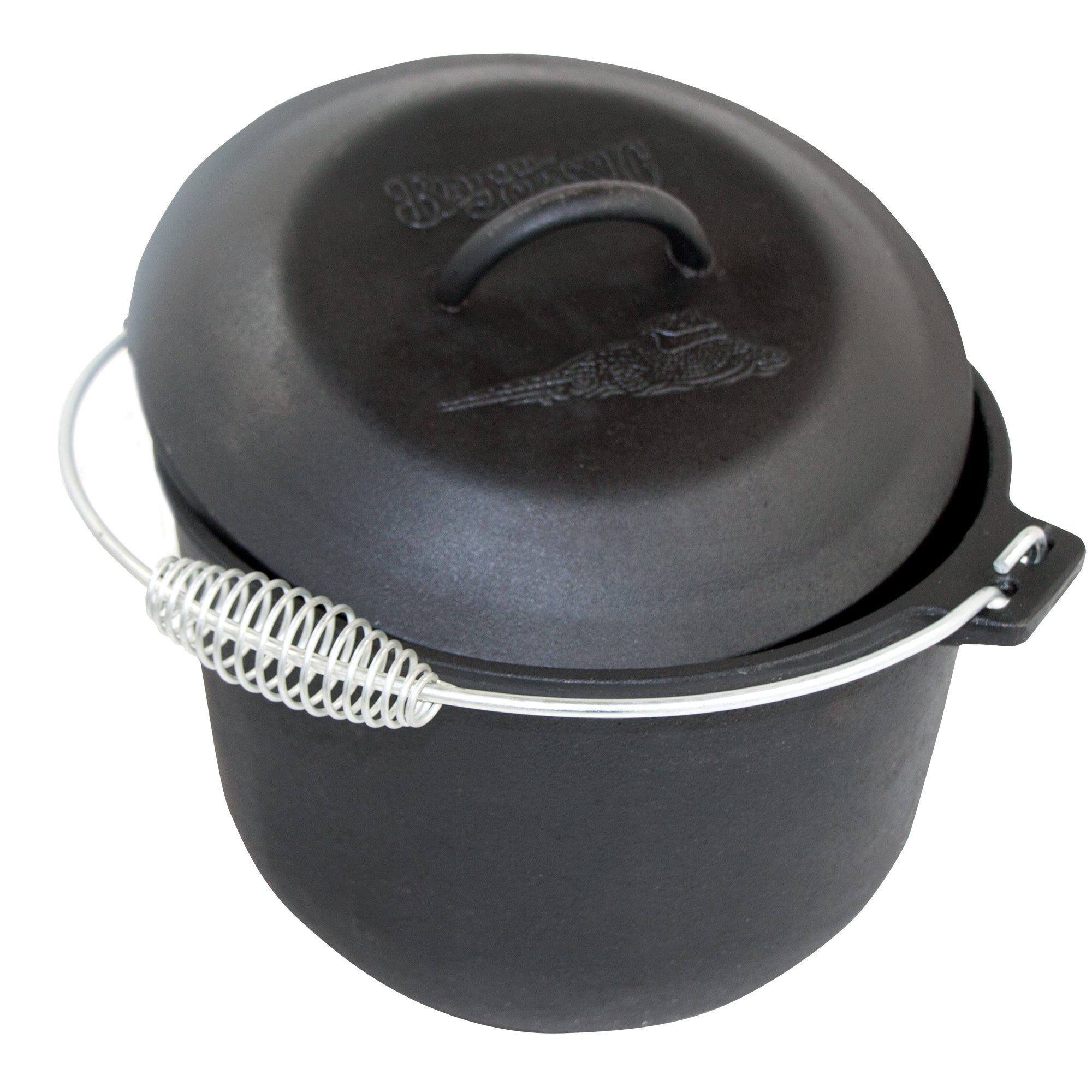  Bayou Classic 7441 1-qt Covered Cast Iron Sauce Pot