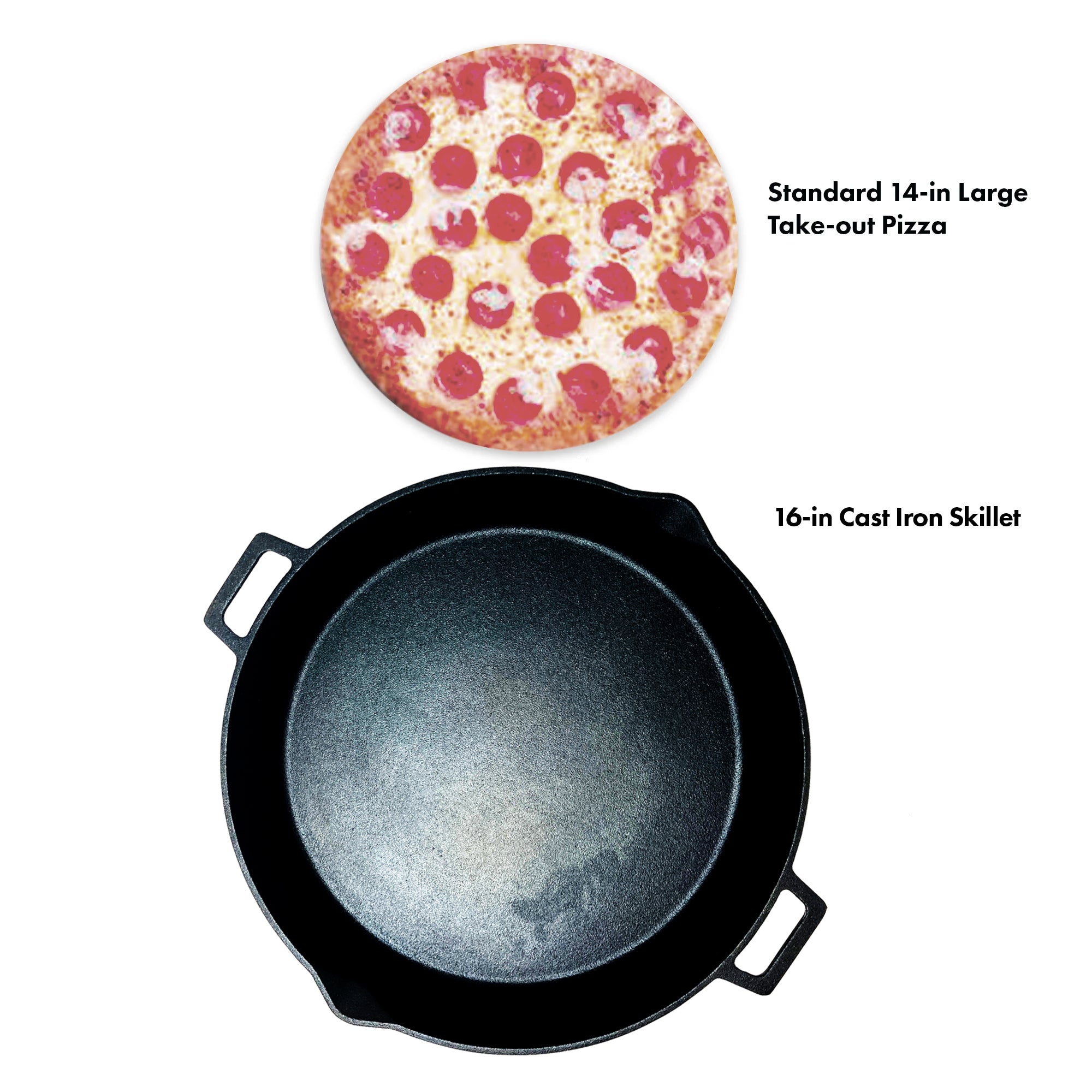 Bayou Classic 16-inch Round Cast Iron Skillet - Bed Bath & Beyond