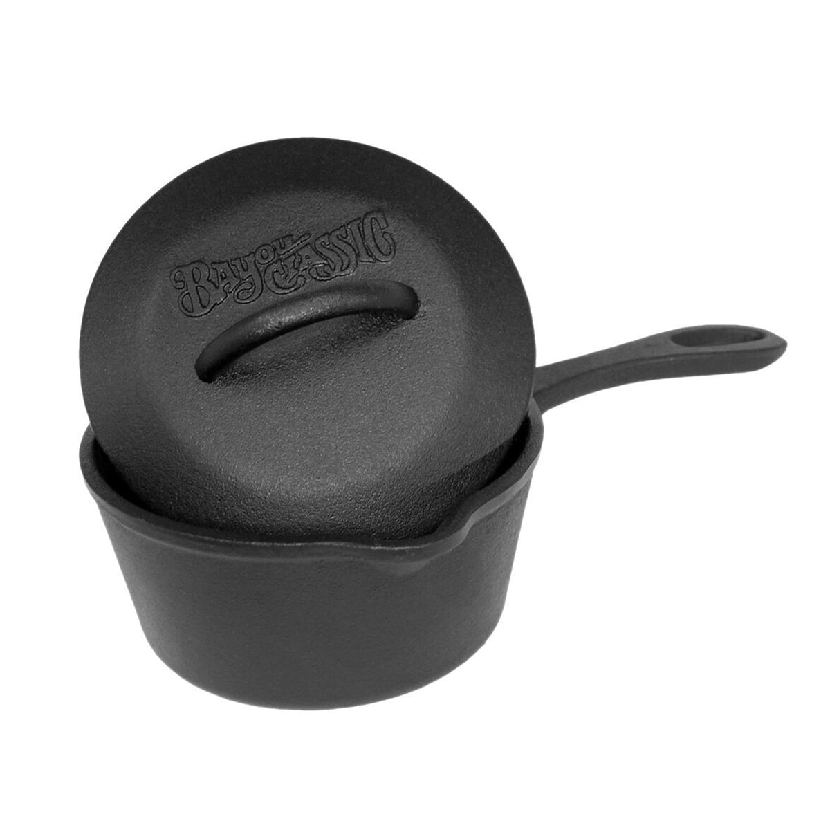 1-qt Cast Iron Covered Sauce Pot