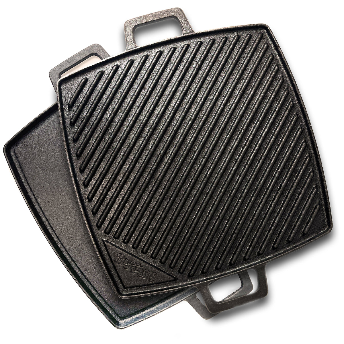 10.5-in Cast Iron Reversible Square Griddle