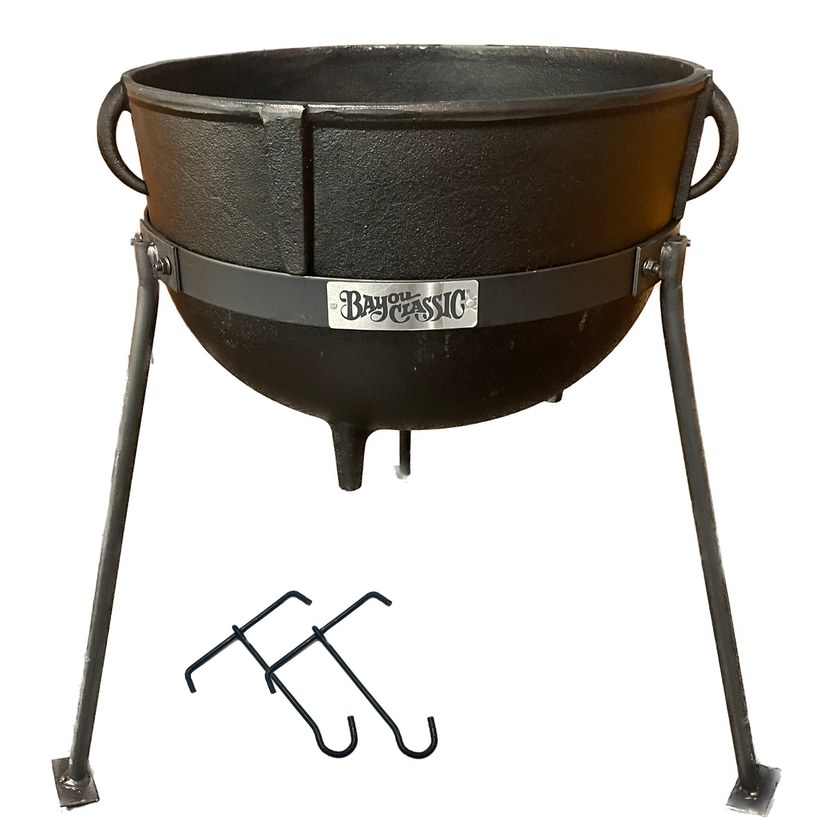 Cast Iron Jambalaya Kettles with Stands (15-gal, 30-gal)