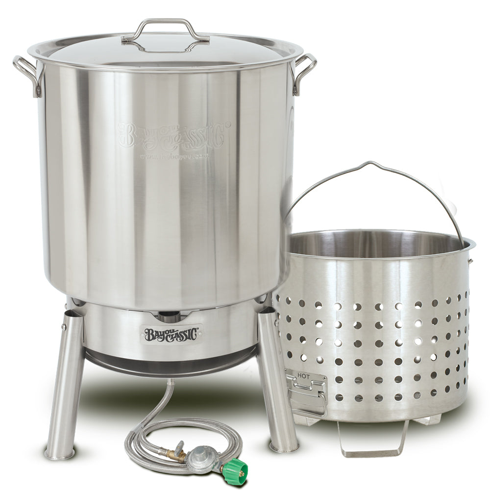 82-qt Stainless Steam/Boil Kit | Outdoor Cooker | Bayou Classic ...
