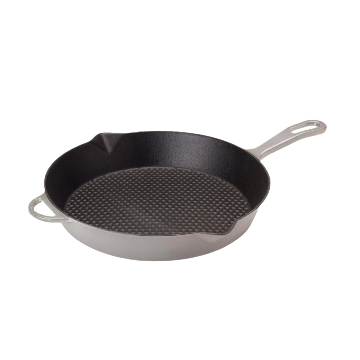 10.5-in Enameled Skillet, Weathered Grey