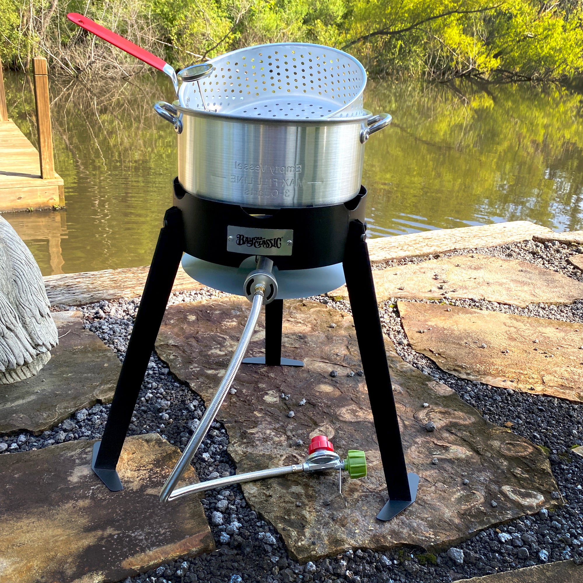 10 Qt. Fry Pot with Strainer