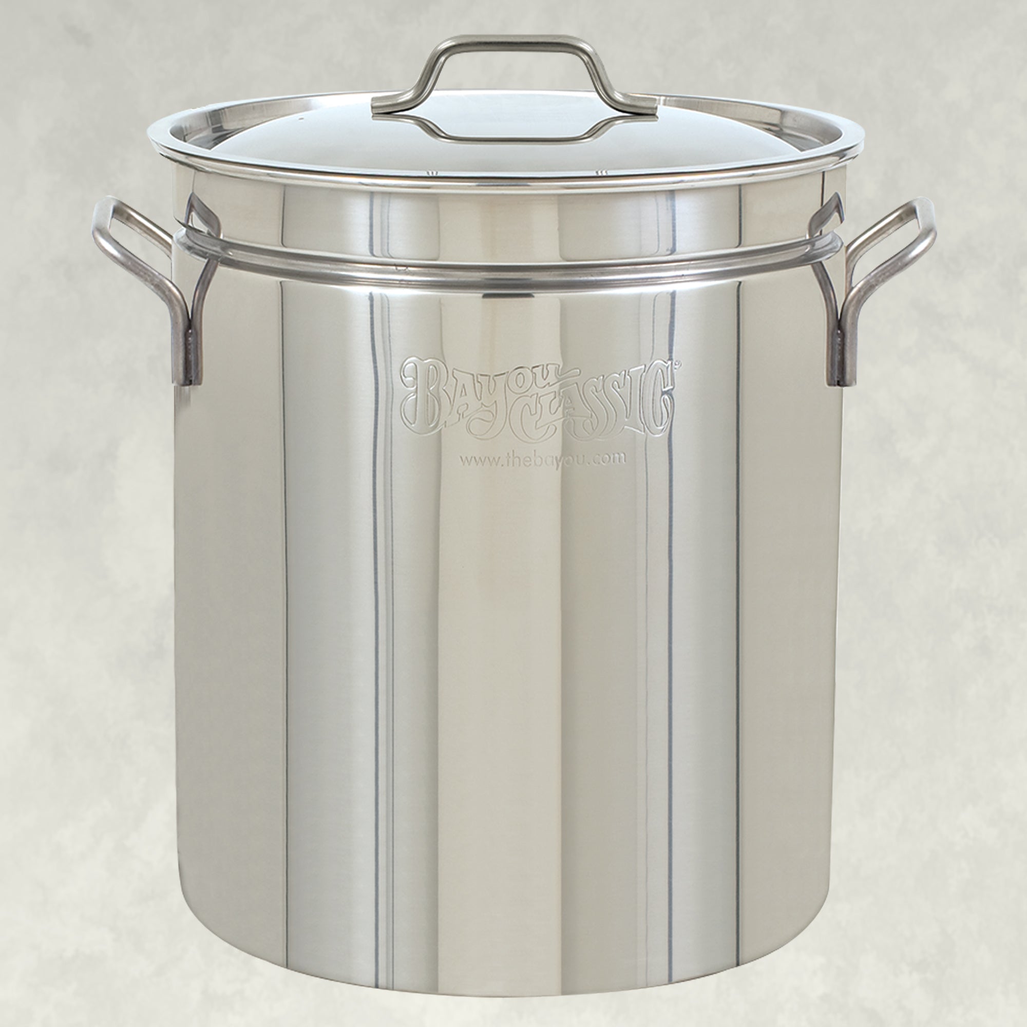 Elegant Large Steel Stock Pot with Lid Cookware Kitchen Cooking 12-Quart