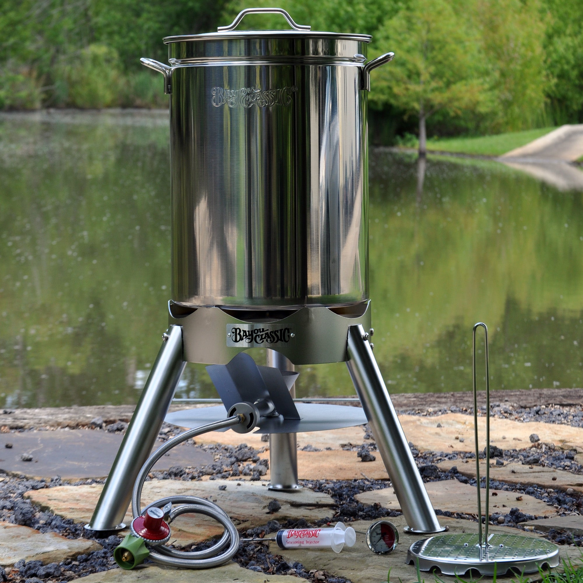 You Can Get This Turkey Fryer Kit for 46% Off, Just in Time for